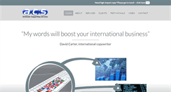 Desktop Screenshot of internationalcopywriter.com